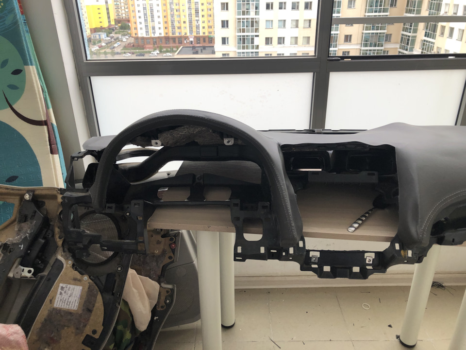 Перетяжка торпеды камри 40 своими руками — Toyota Camry (XV40), 2,4 л ...