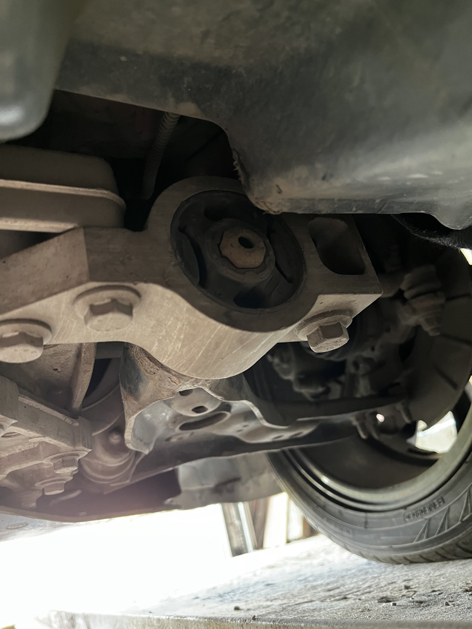 Замена сайлентблоков и аппарат для промывки форсунок. — Skoda Octavia ...