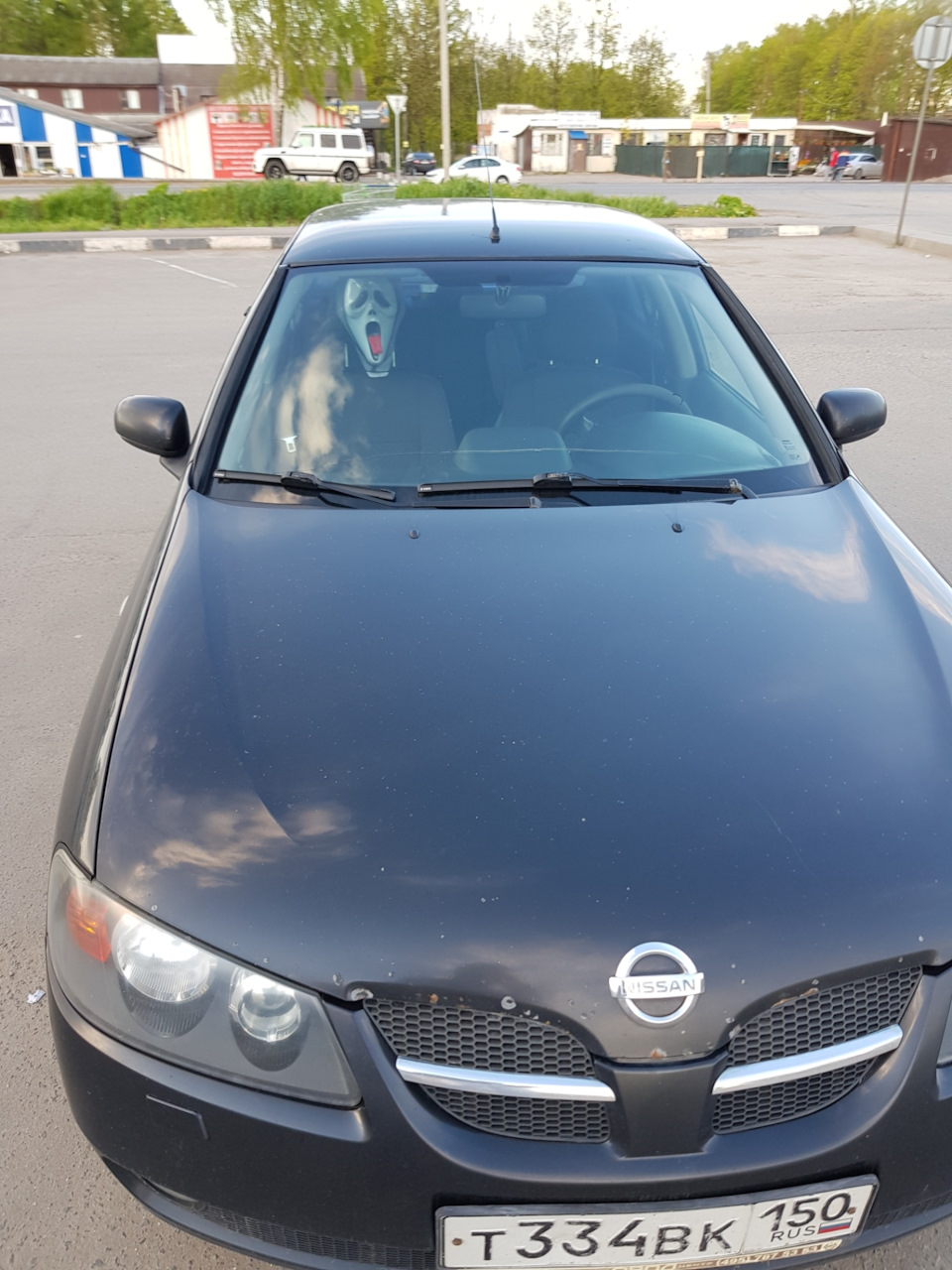 Полоса на капот или как скрыть сколы Nissan almera n16 — Nissan Almera II  (N16), 1,8 л, 2006 года | своими руками | DRIVE2