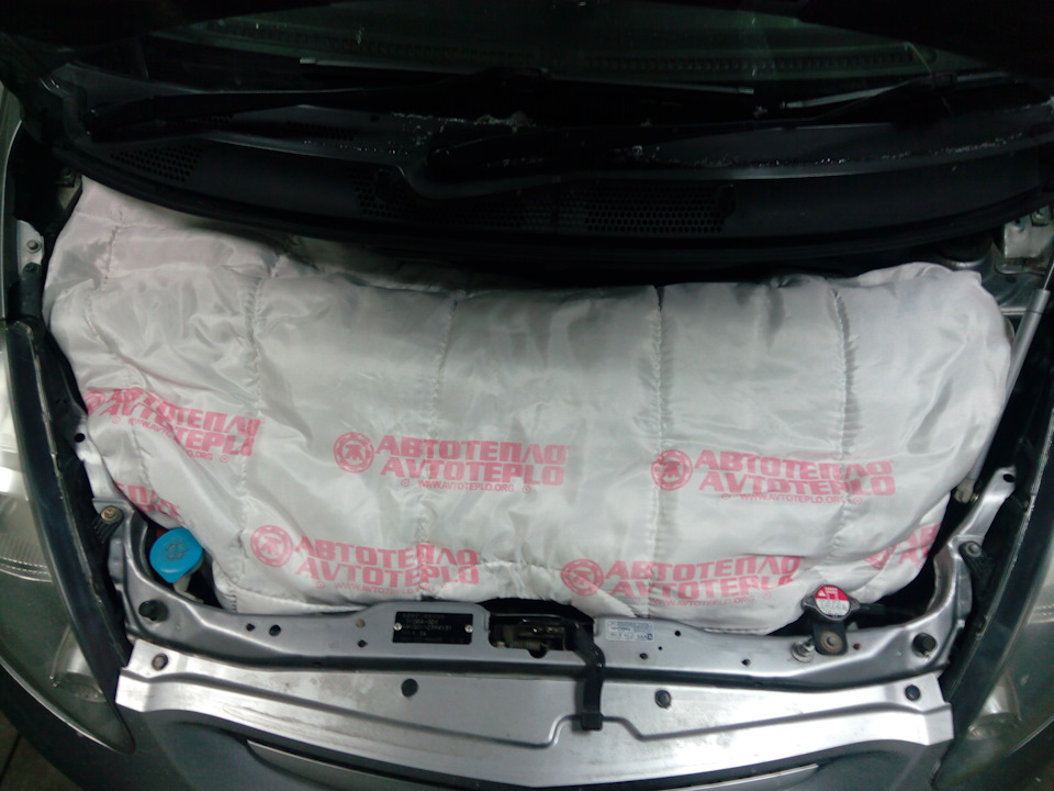 Утеплитель для двигателя — Honda Fit (1G), 1,3 л, 2007 года ...