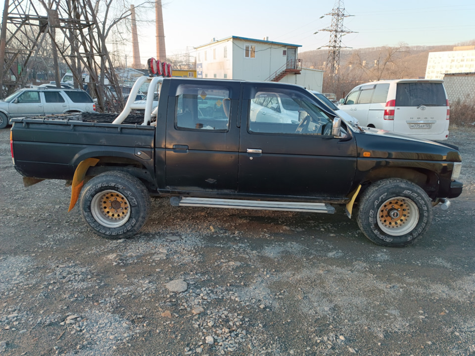 Новые диски с вылетом — Nissan Datsun (D21), 2,7 л, 1991 года ...
