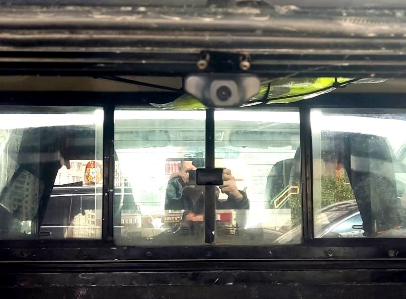 Зеркало заднего вида — регистратор AZDOME PG17 — Mitsubishi L200 (4G ...