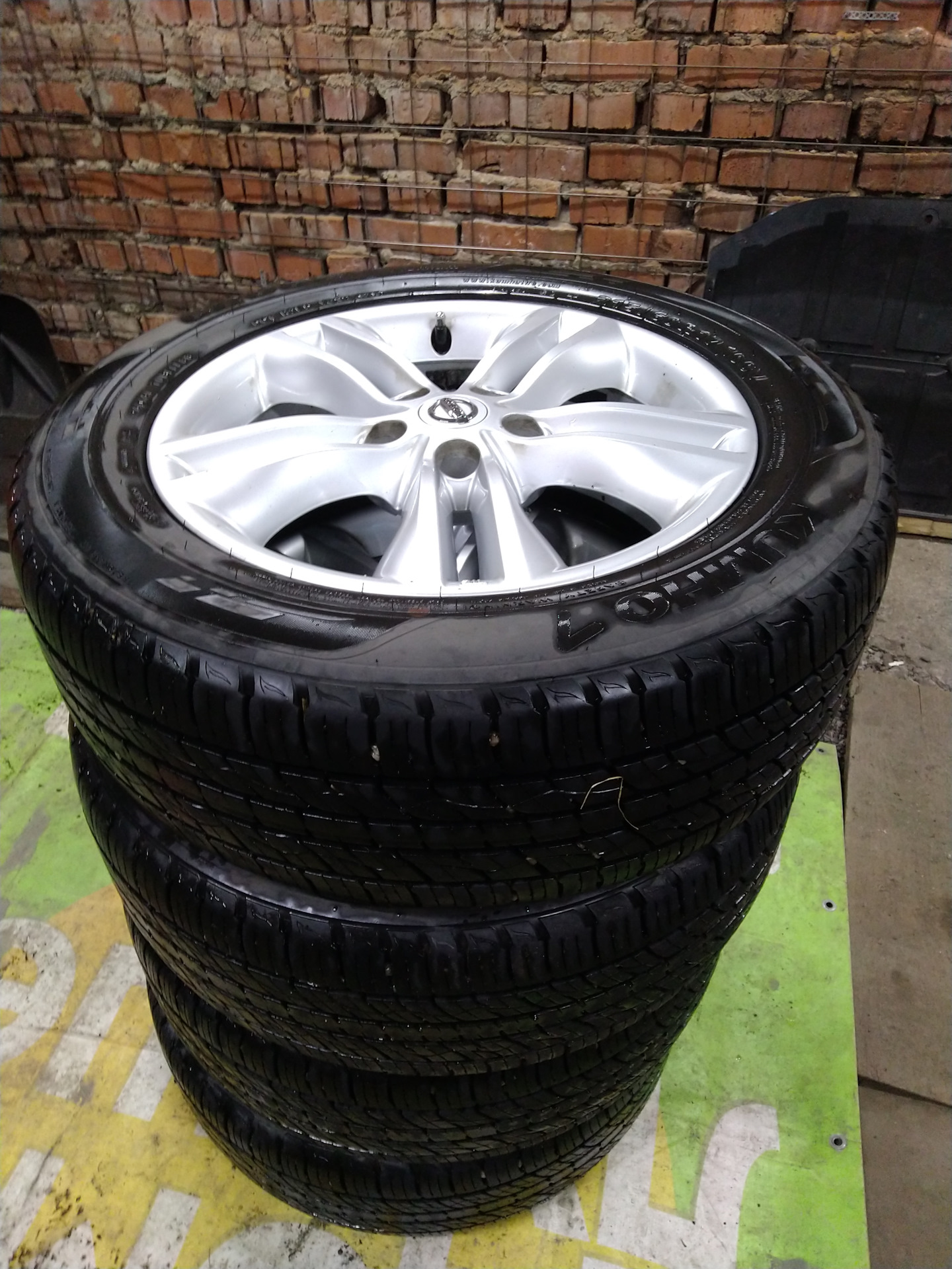 Отзыв о летних шинах Kumho Crugen Premium KL33 215/60R17 — Nissan ...
