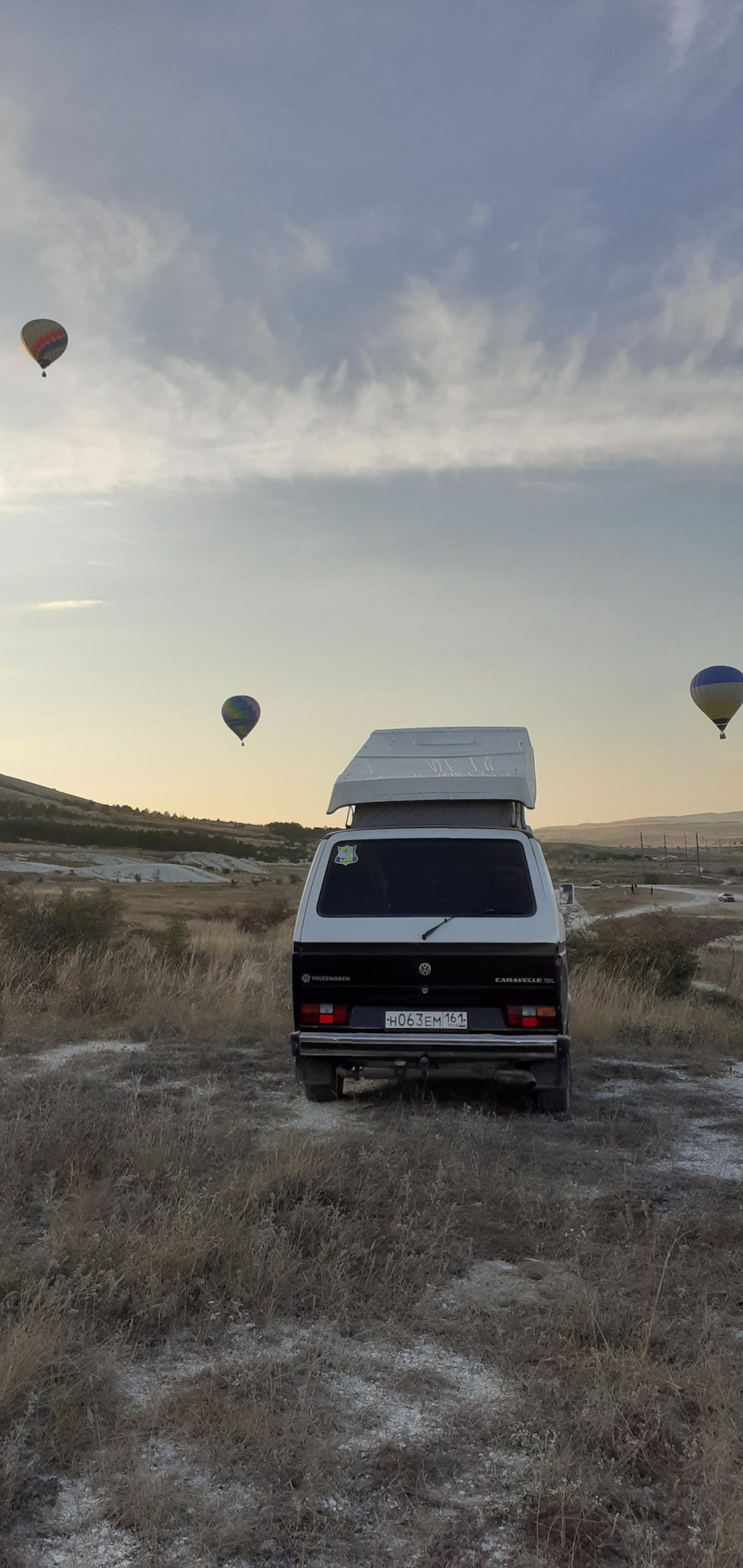 Десять дней в Крыму на бусике фольксваген. — Volkswagen Caravelle (T3), 2  л, 1985 года | путешествие | DRIVE2