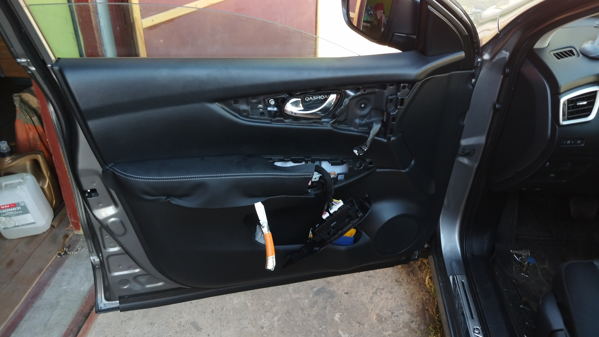 Установка подлокотников кашкай j11 — Nissan Qashqai (2G), 2 л, 2016 ...