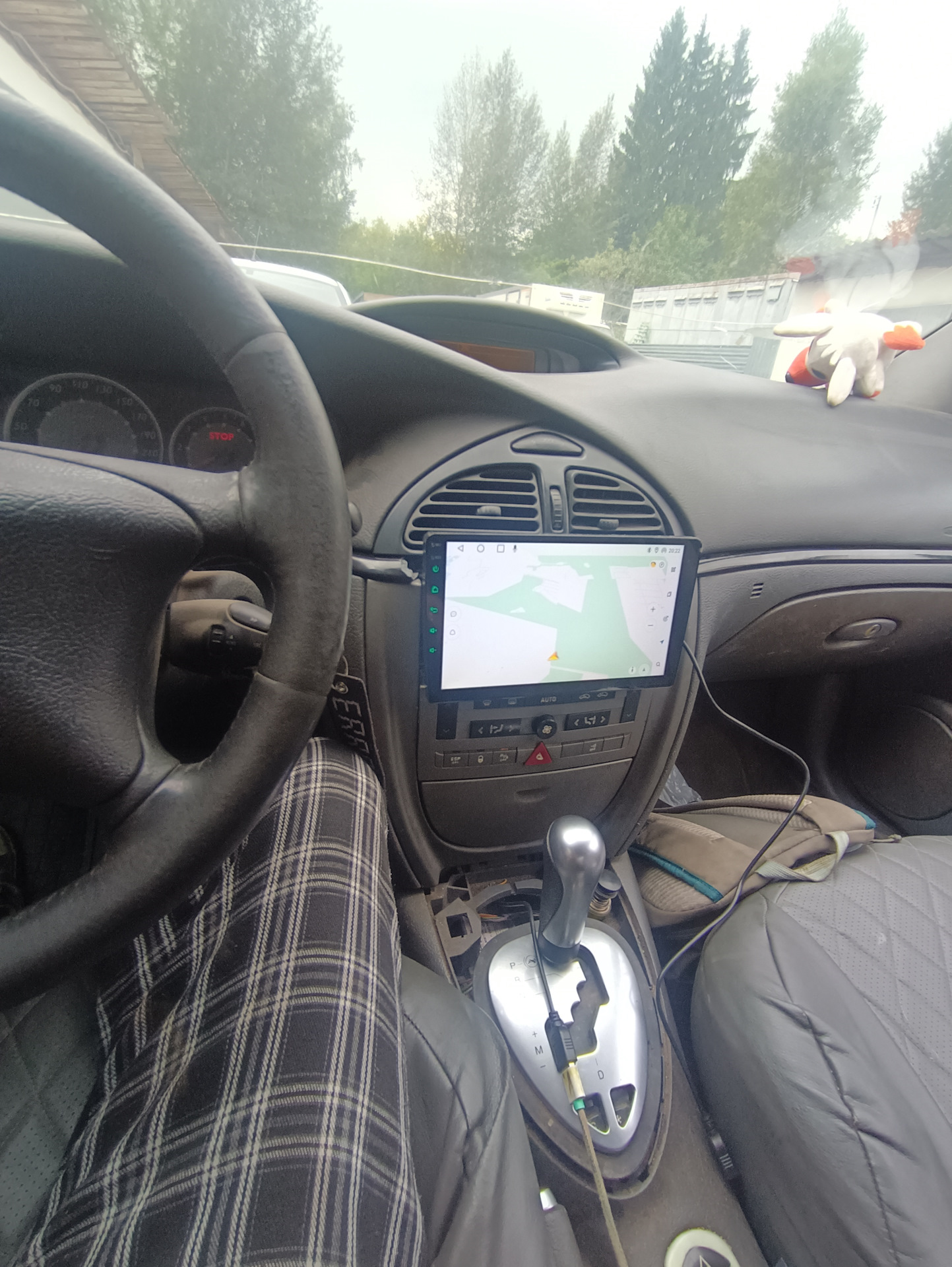 2din магнитола на c5 — Citroen C5 (1G), 2 л, 2005 года | тюнинг | DRIVE2