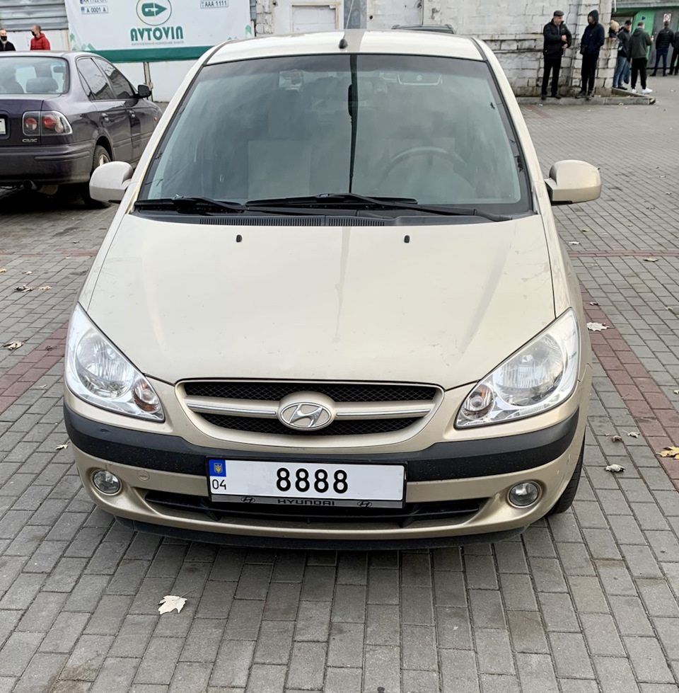 Новые номера — Hyundai Getz, 1,4 л, 2006 года | другое | DRIVE2