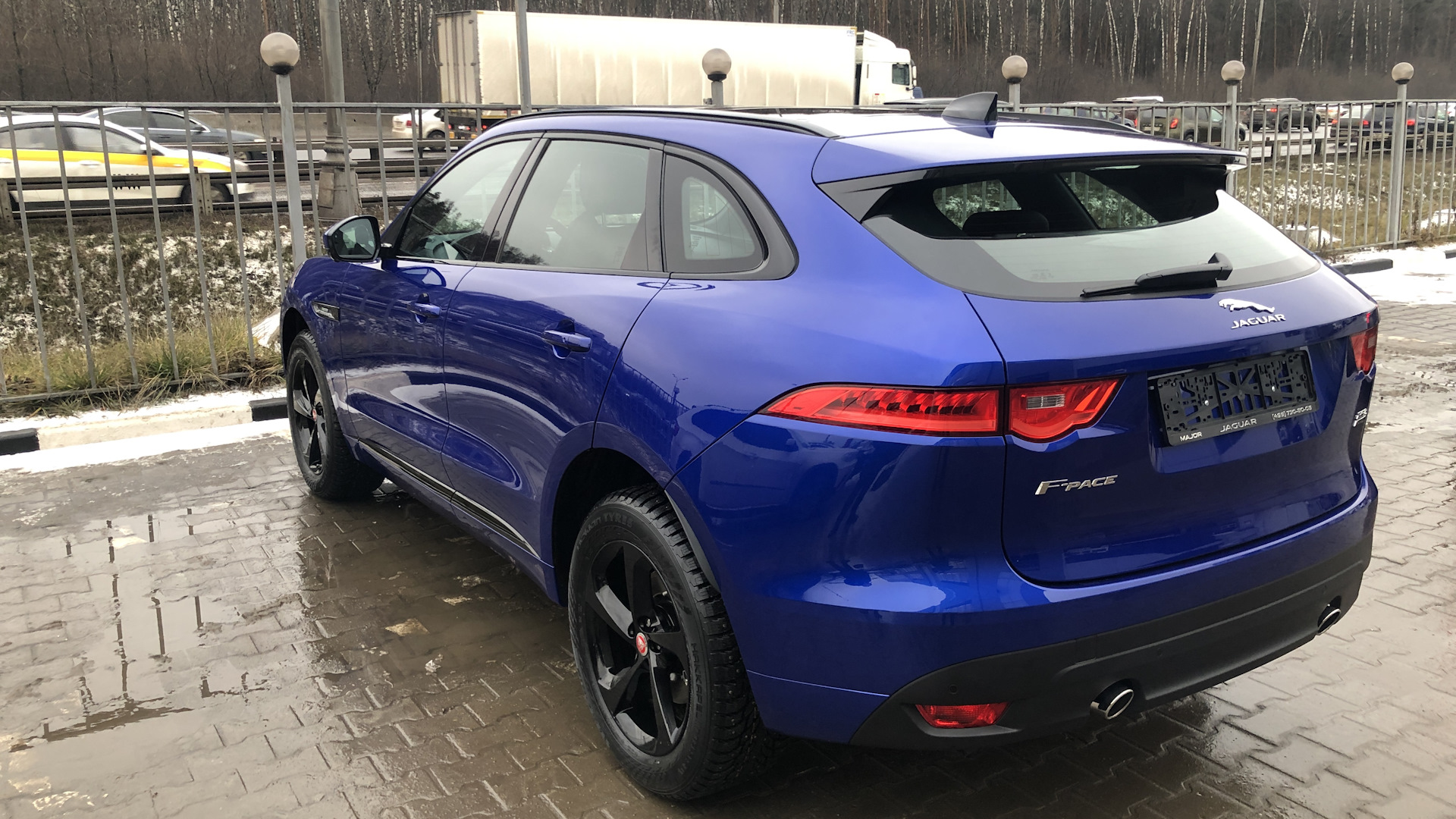 Jaguar F-Pace 2.5 бензиновый 2019 | Синий Кот на DRIVE2