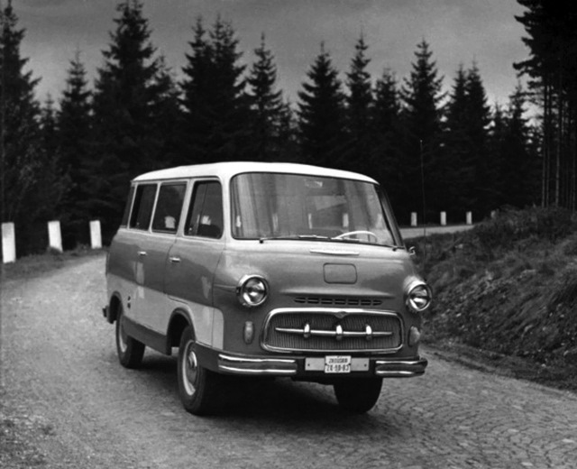 Skoda 1203 Minibus 1968 года