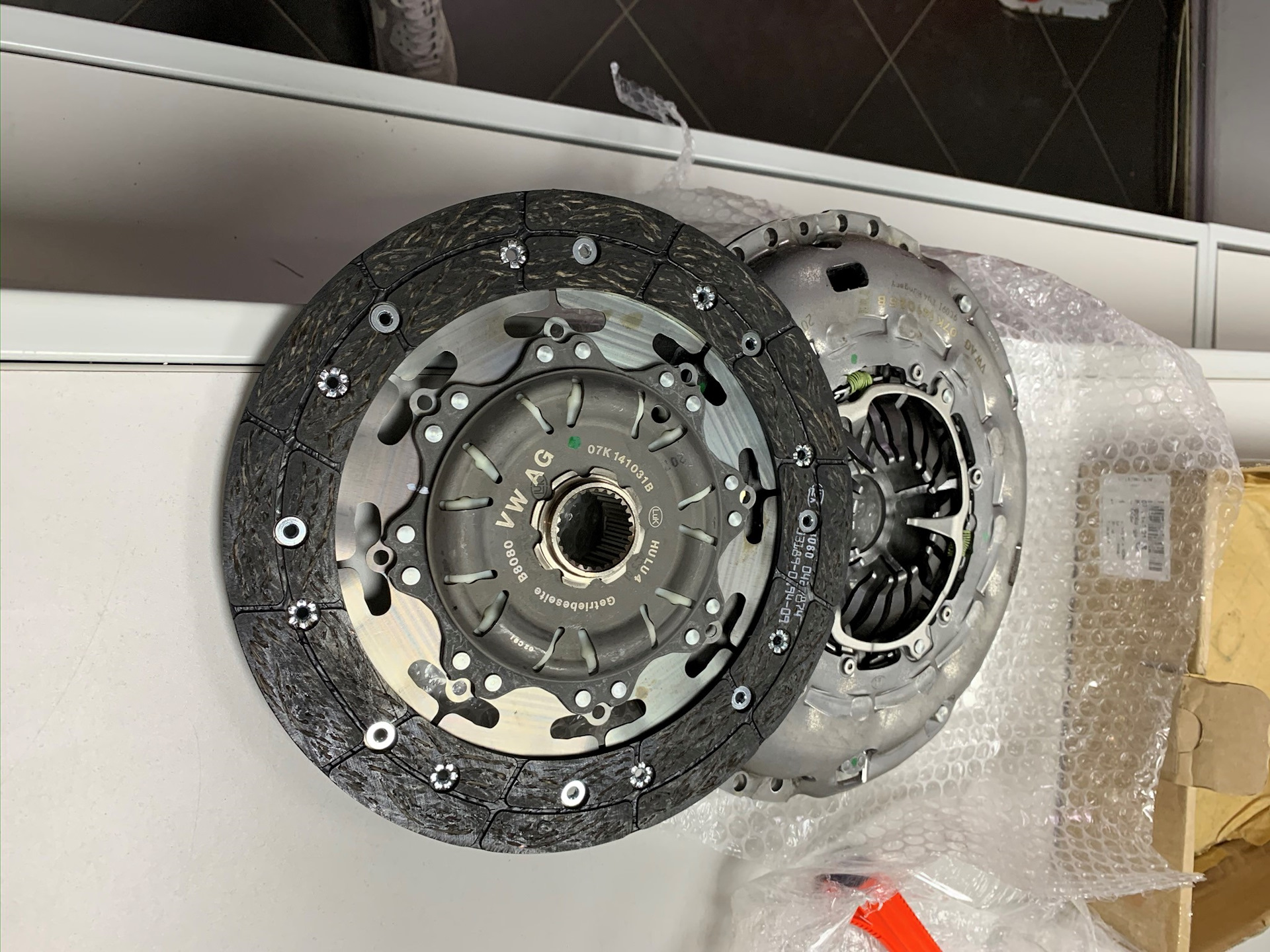 TTRS clutch — Volkswagen Golf R Mk7, 2 л, 2017 года тюнинг DRIVE2