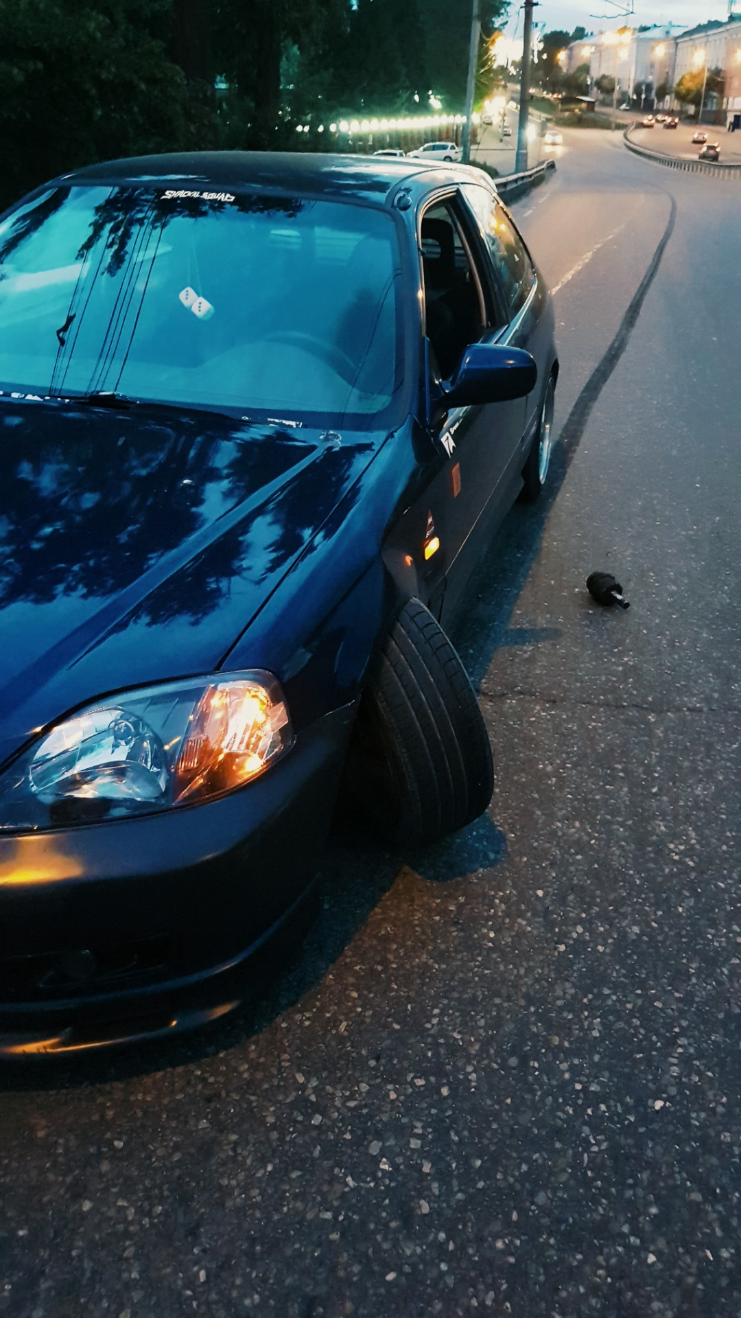 Выпала шаровая на 120км/ч — Honda Civic Hatchback (6G), 2 л, 2000 года ...