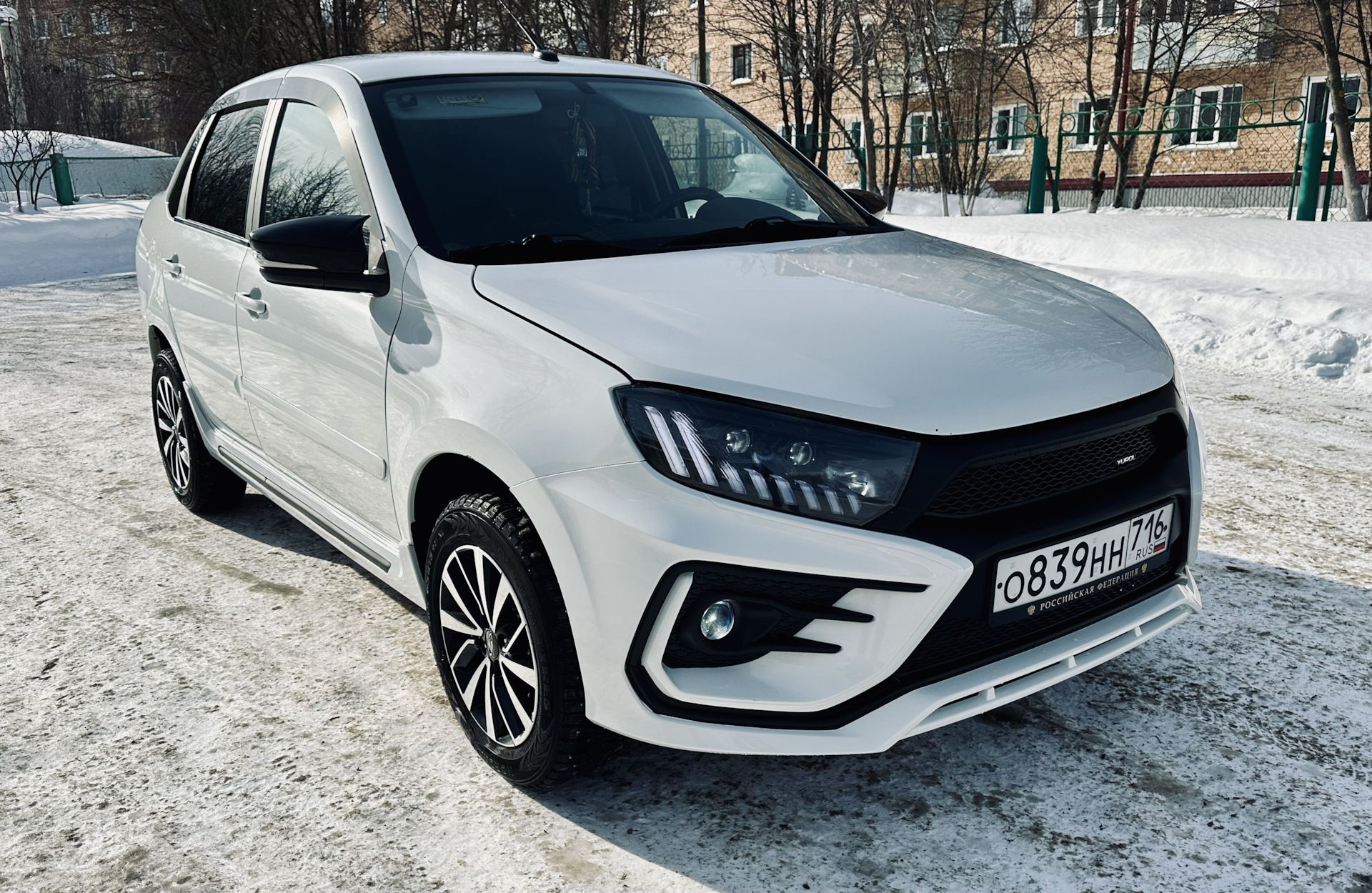 Дефлекторы 2D — Lada Гранта (2G) FL, 1,6 л, 2022 года | стайлинг | DRIVE2