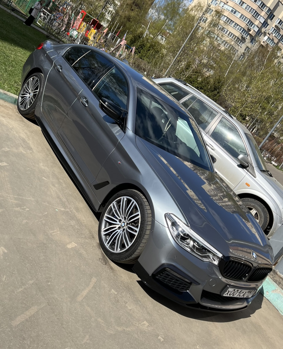 Чернитель резины GRASS — BMW 5 series (G30), 2 л, 2018 года ...