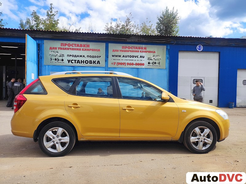 Kia Ceed увеличение клиренса — AUTODVC на DRIVE2