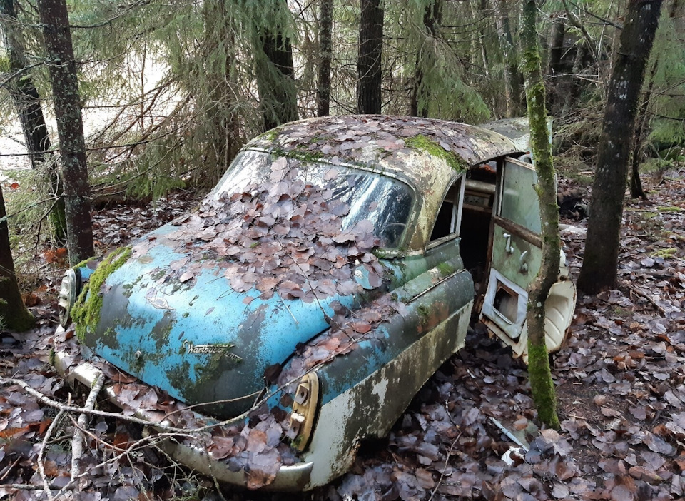 Брошенные авто в европе