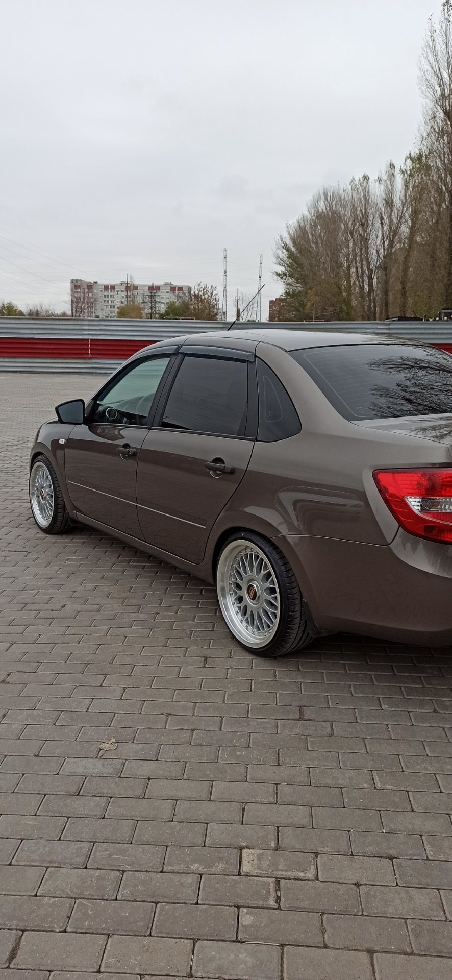 Разноширы IMPUL BBS M1 8/9х17 в Гранту ! — Lada Гранта (1G), 1,6 л ...