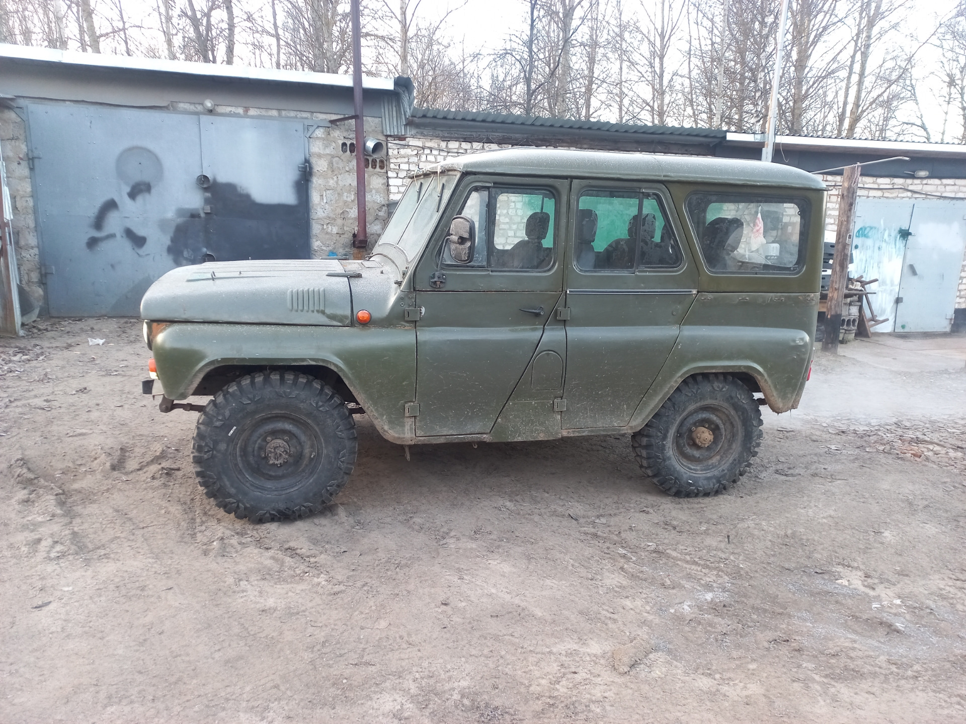 "Крыша/Колеса" — УАЗ 469, 2,2 л, 1984 года | шины | DRIVE2