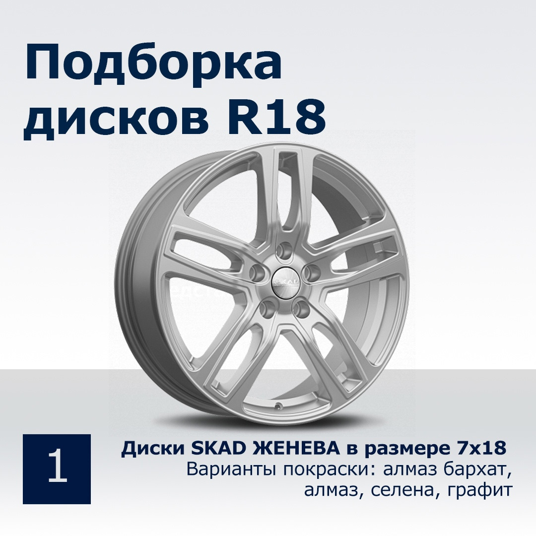 Выбрать диски по параметрам