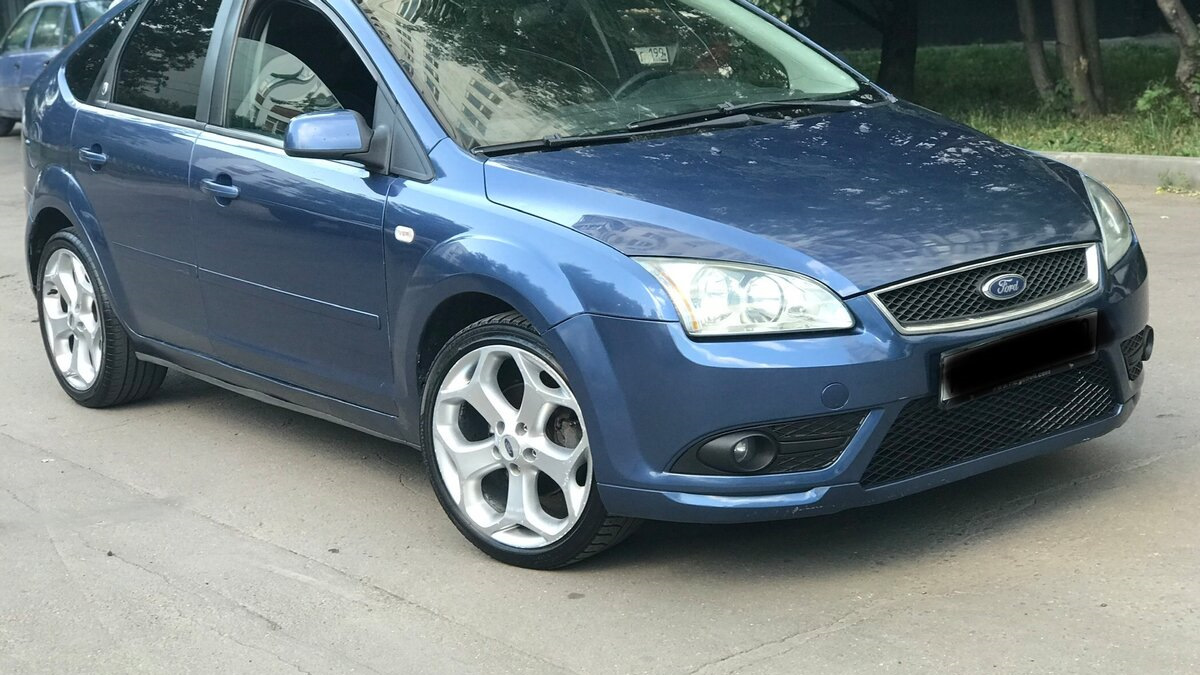 Ford Focus 2 синий