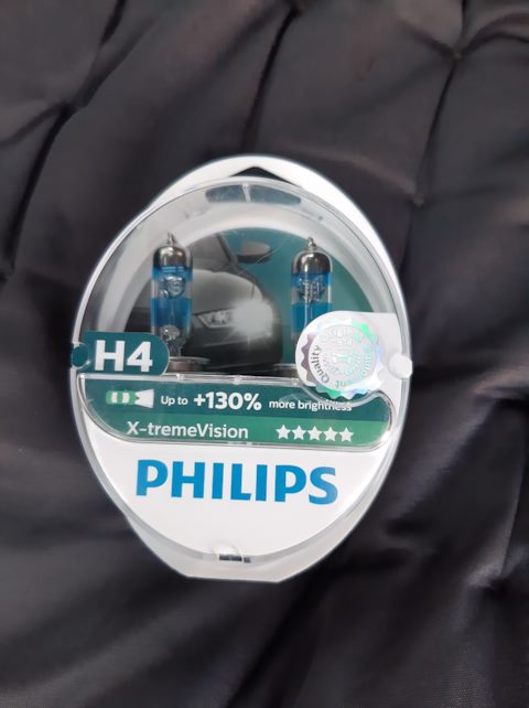 12342XVS2 Лампа H4 12В 60/55Вт X-tremeVision, 2шт PHILIPS | Запчасти на ...