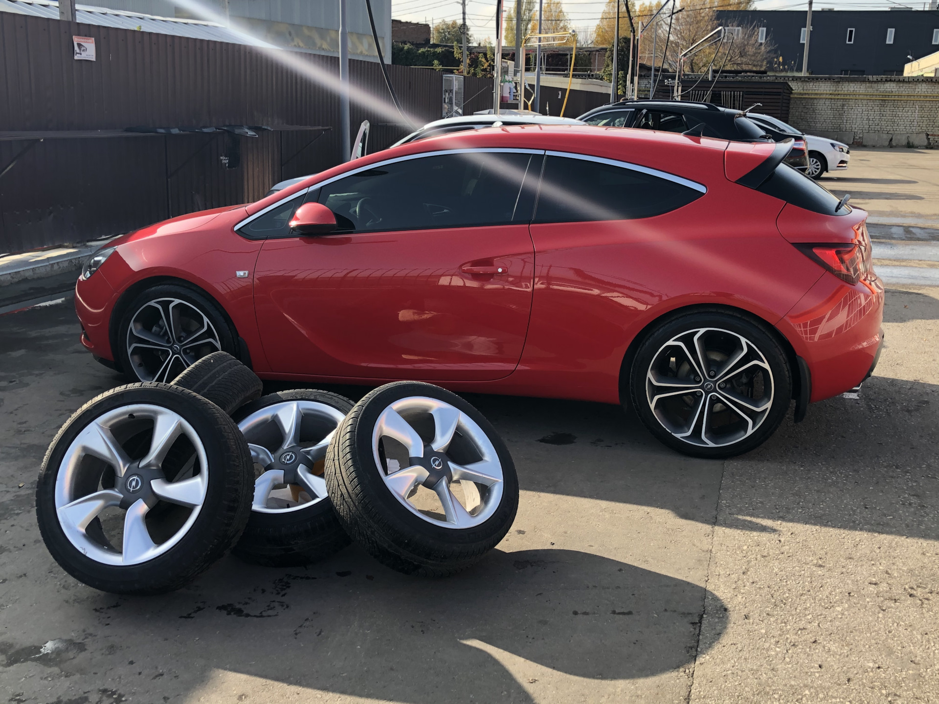 Цель: GSI BBS выполнена! — Opel Astra J GTC, 1,4 л, 2013 года | шины |  DRIVE2