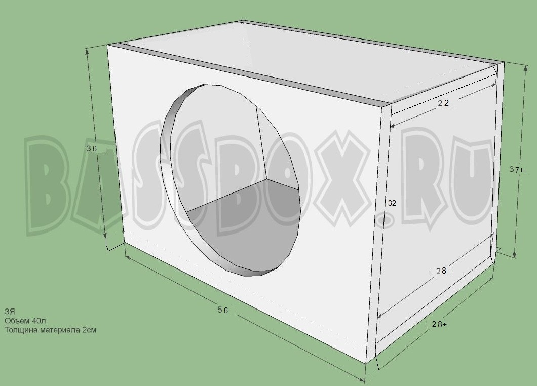 Короб Для Сабвуфера 12 Купить Симферополь