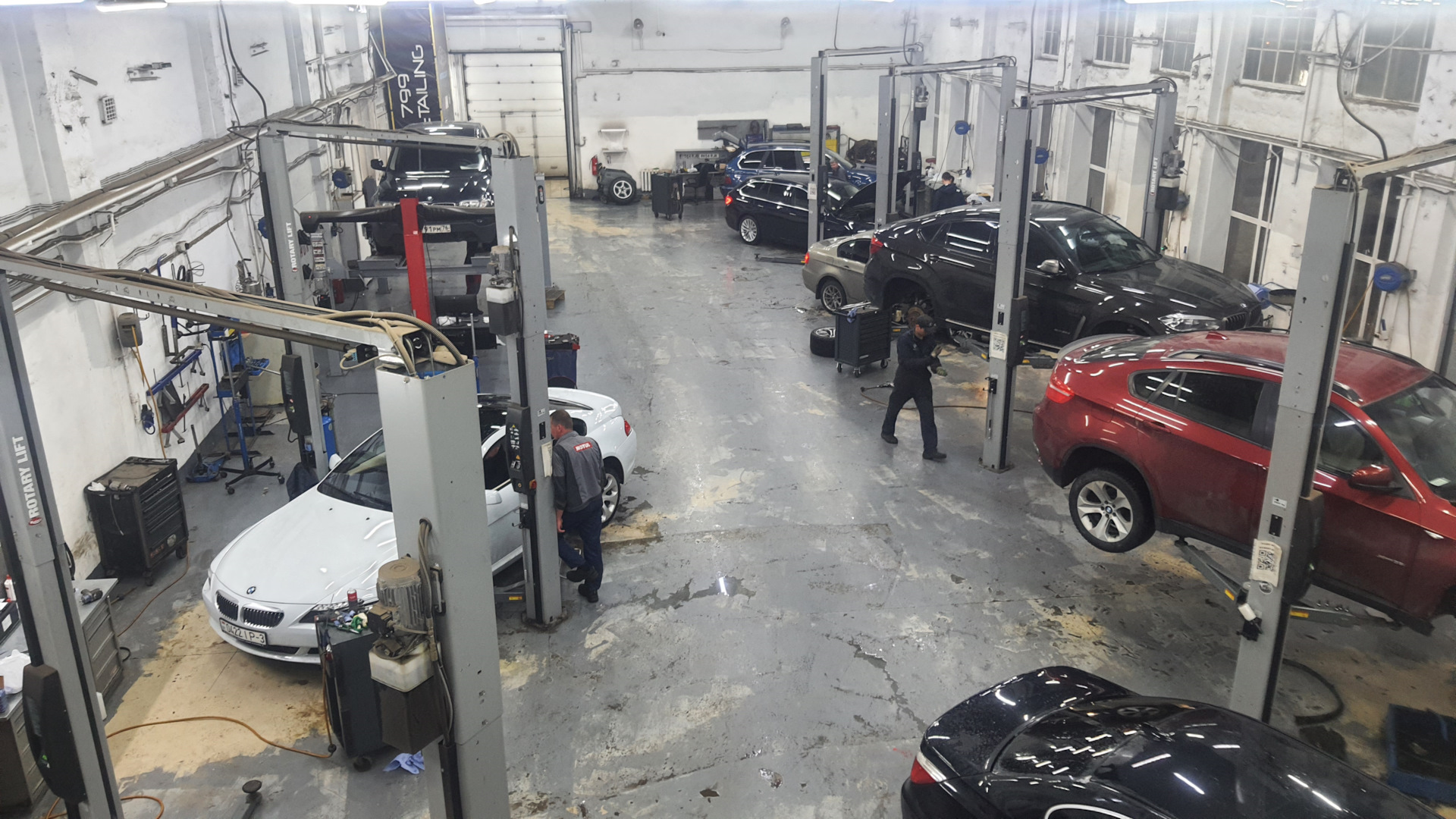 Self level susp inact день 2 — BMW X5 (E53), 4,4 л, 2001 года визит