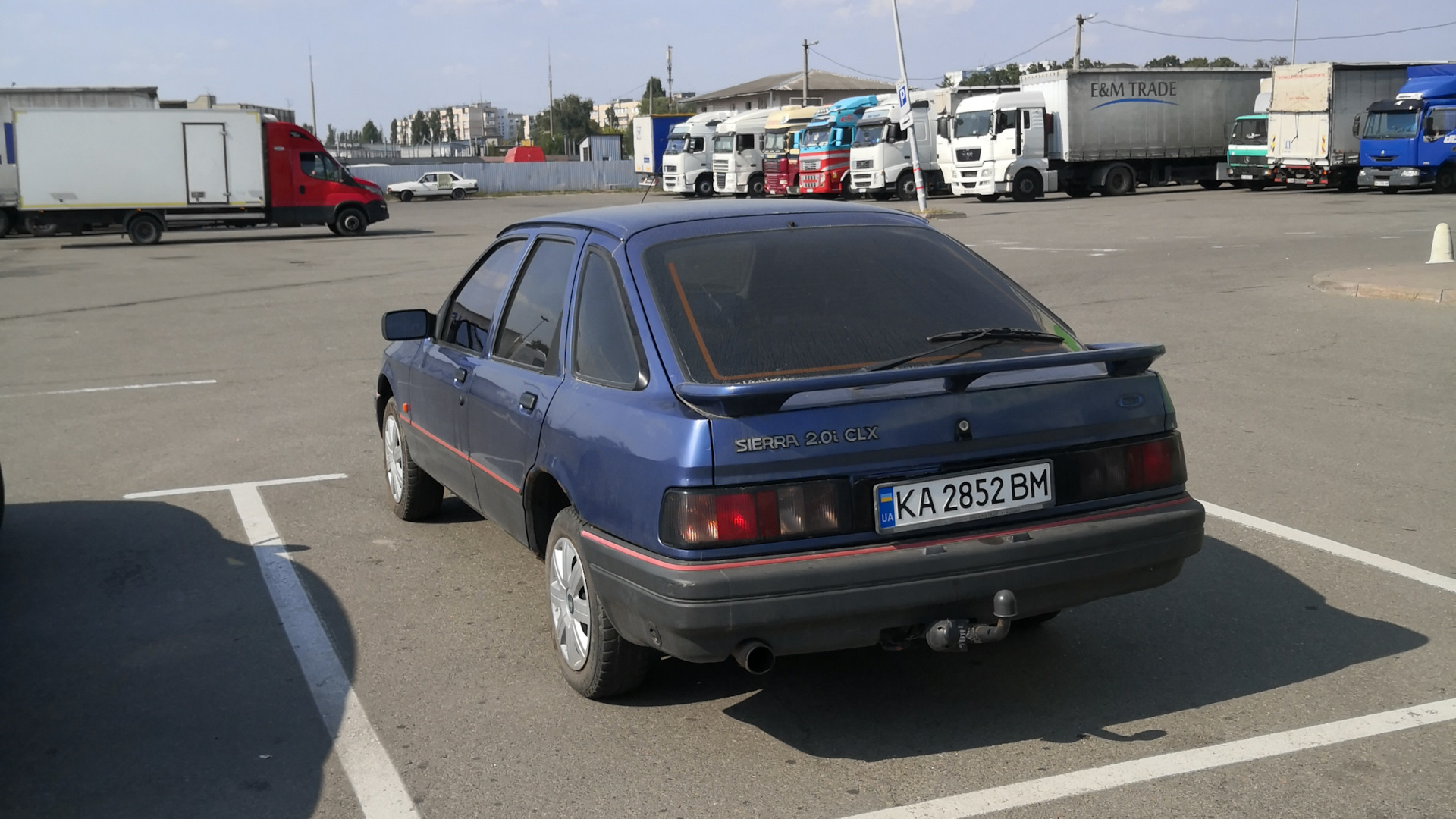 Ford Sierra 2.0 бензиновый 1992 | 2.0i CLX Первая машина на DRIVE2