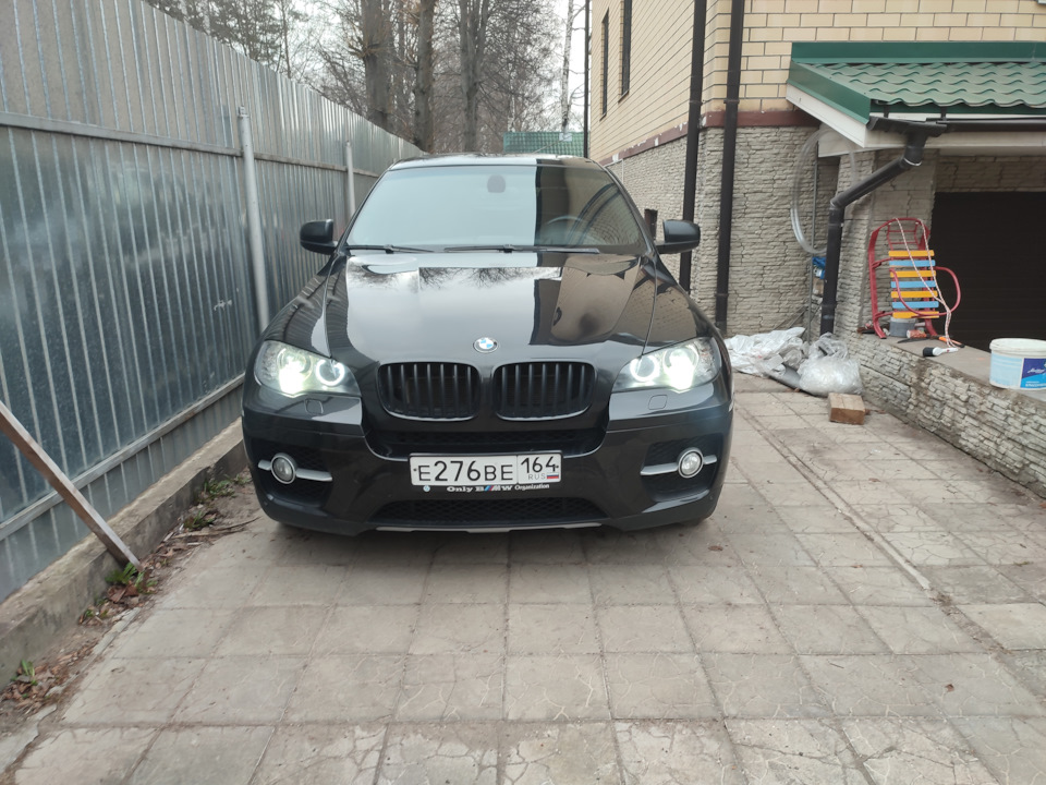 Ангельские глазки — BMW X6 (E71/E72), 4,4 л, 2009 года | электроника ...