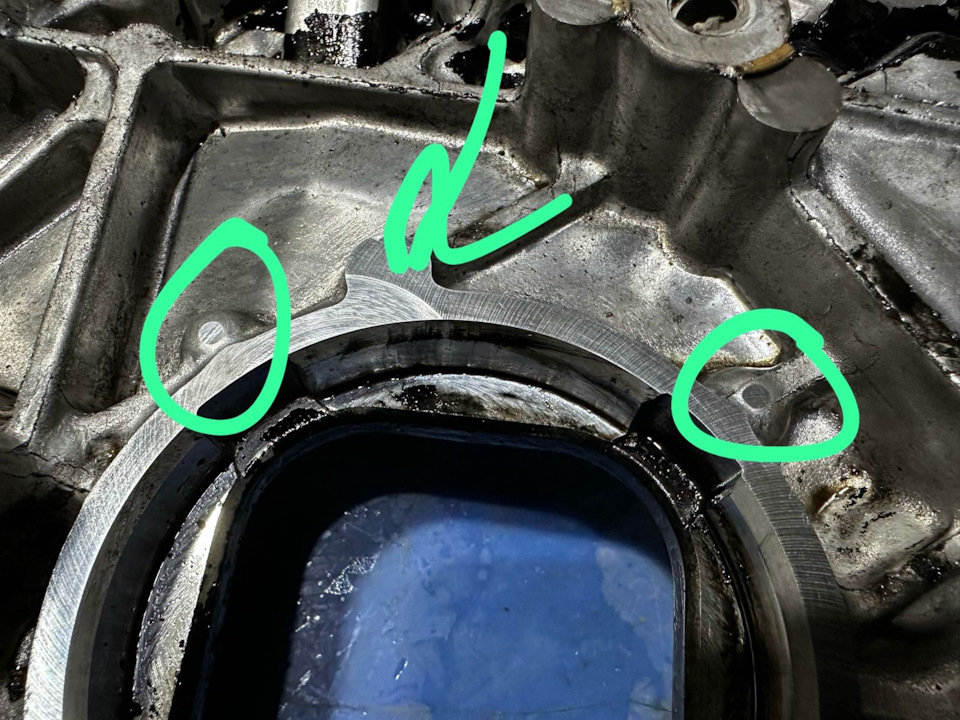 Алюминиевая стружка в поддоне двигателя. — Toyota Land Cruiser 200, 4,5 ...