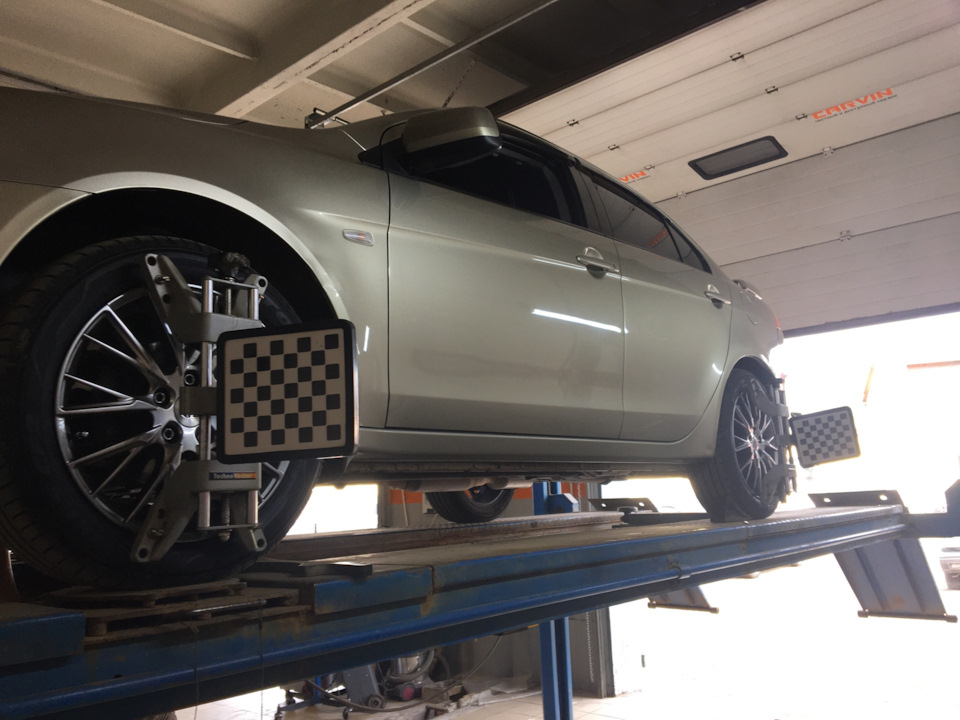 Фото в бортжурнале Mitsubishi Lancer X