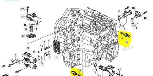 Датчик 3 передачи. Датчик давления второй 2 передачи Honda Legend. Датчик давления 2 передачи Хонда Аккорд 7. Датчик 3-й передачи Хонда Аккорд 7. Датчик давления АКПП Хонда Аккорд 7.