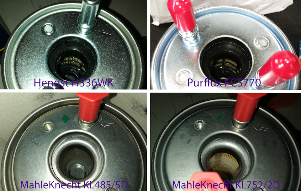 Запись №31. Сравнение топливных фильтров. Что поставить на K9K636/656/ ...