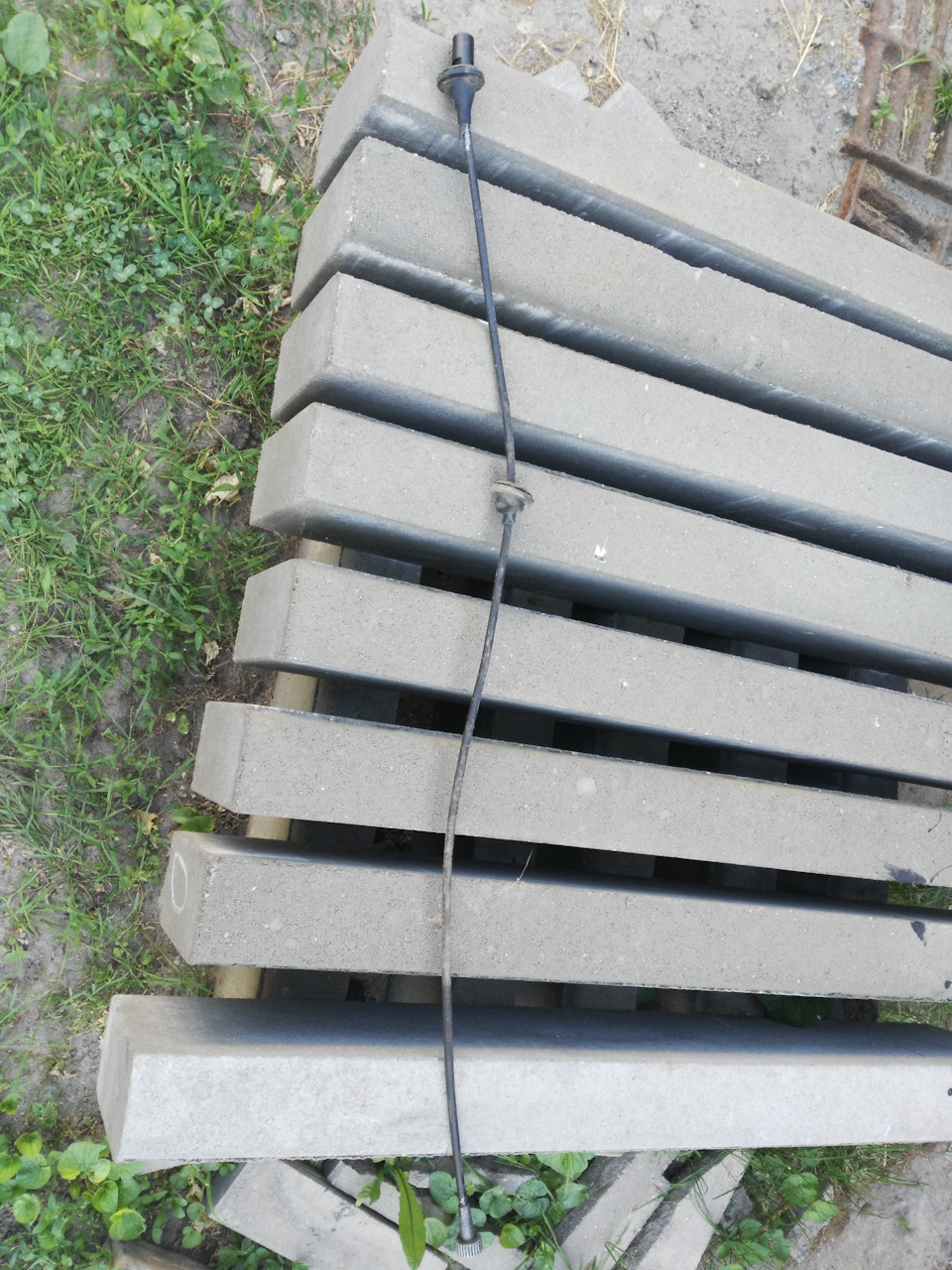 Замена троса спидометра) — Volkswagen Golf Mk2, 1,3 л, 1988 года ...