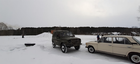 Шины для УАЗ 469 и Рекорд №11. Первая зима "Председателя". Замена шин. УАЗ 469, 2,4л. 1980 год на DRIVE2