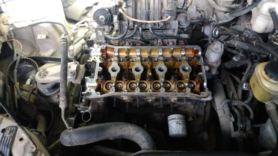 Порвало ремень ГРМ, ремонт — Chevrolet Lacetti 5D, 1,6 л, 2008 года ...