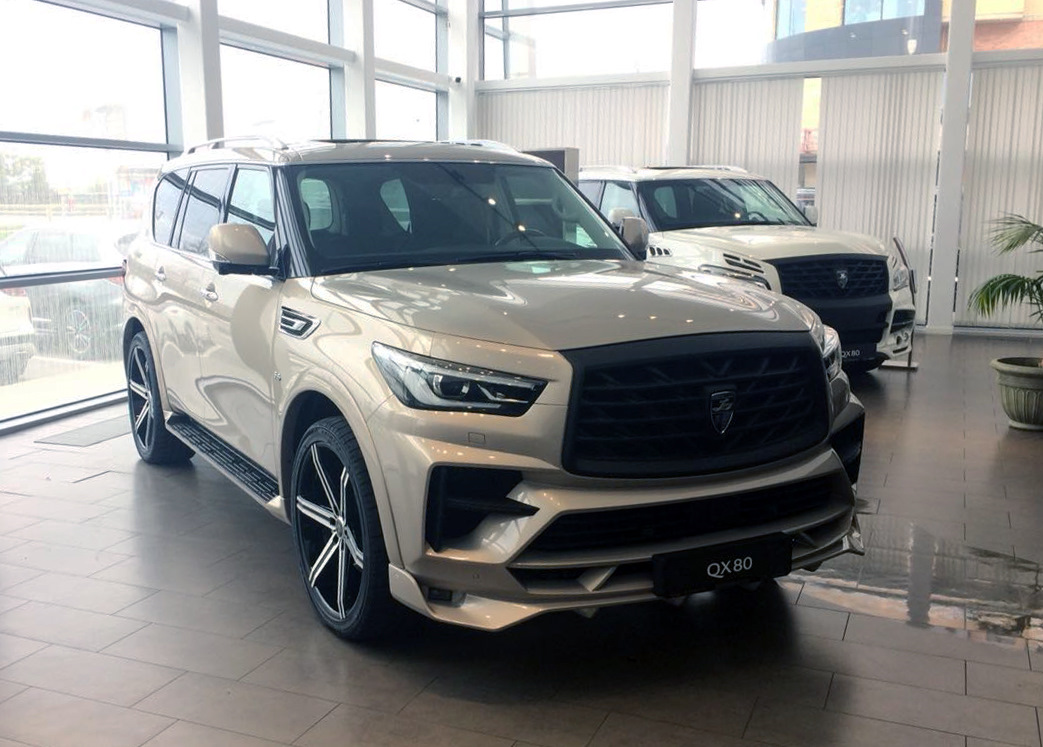 Инфинити qx80 шампань