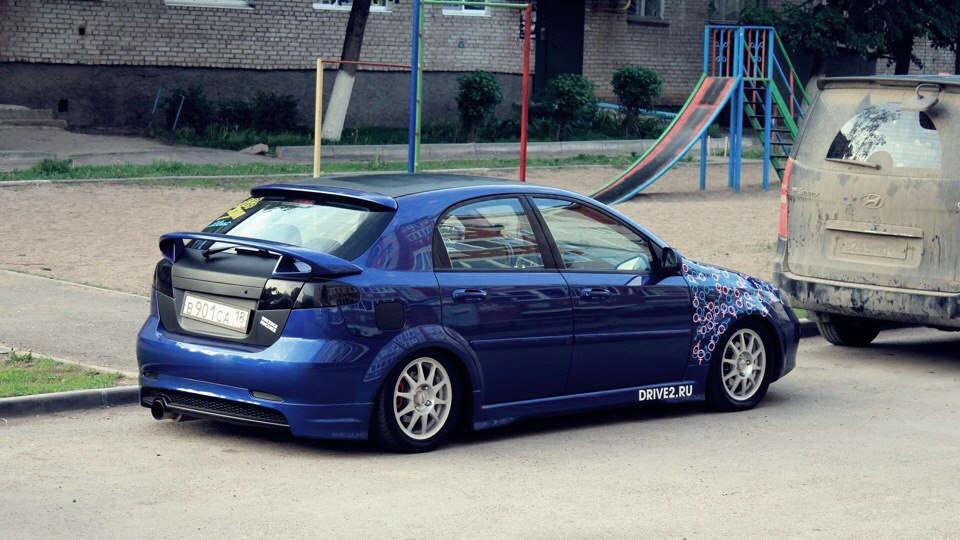 Tuning Chevrolet Lacetti Blue