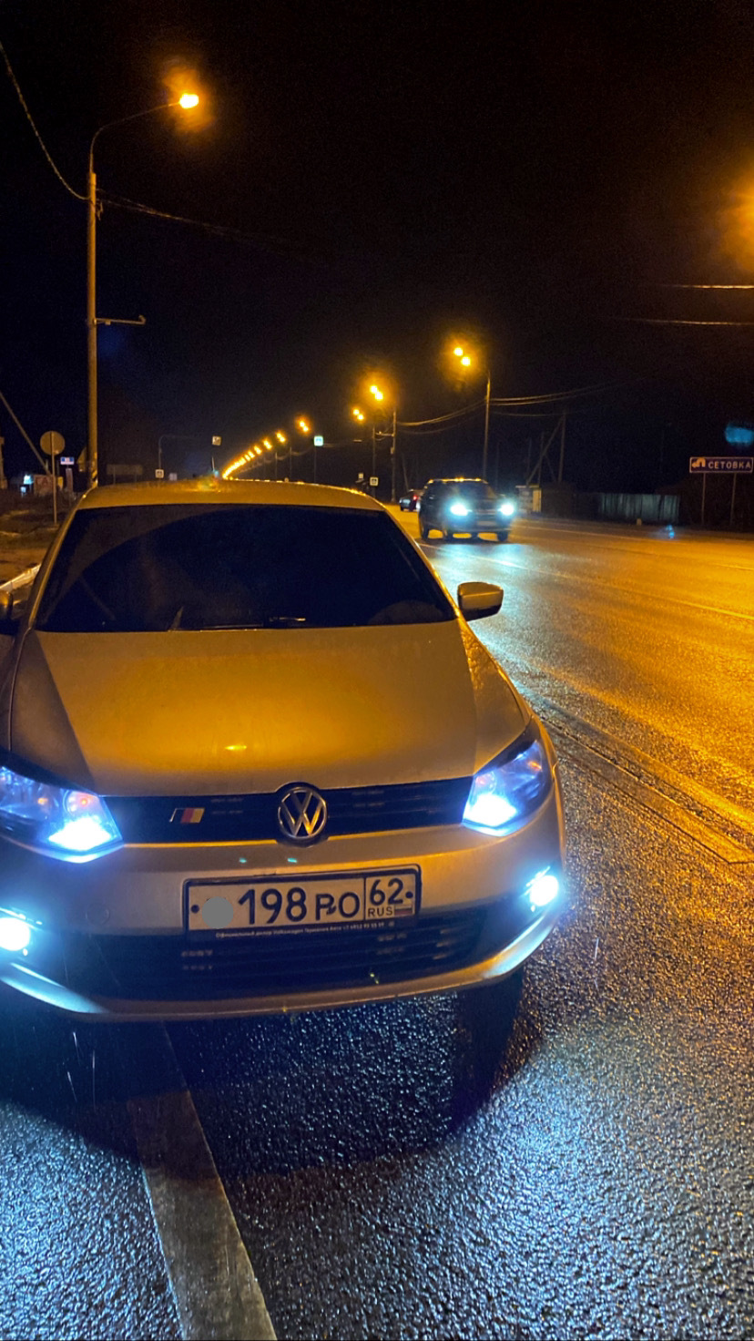Установка «туманок» — Volkswagen Polo Sedan, 1,6 л, 2012 года | тюнинг ...