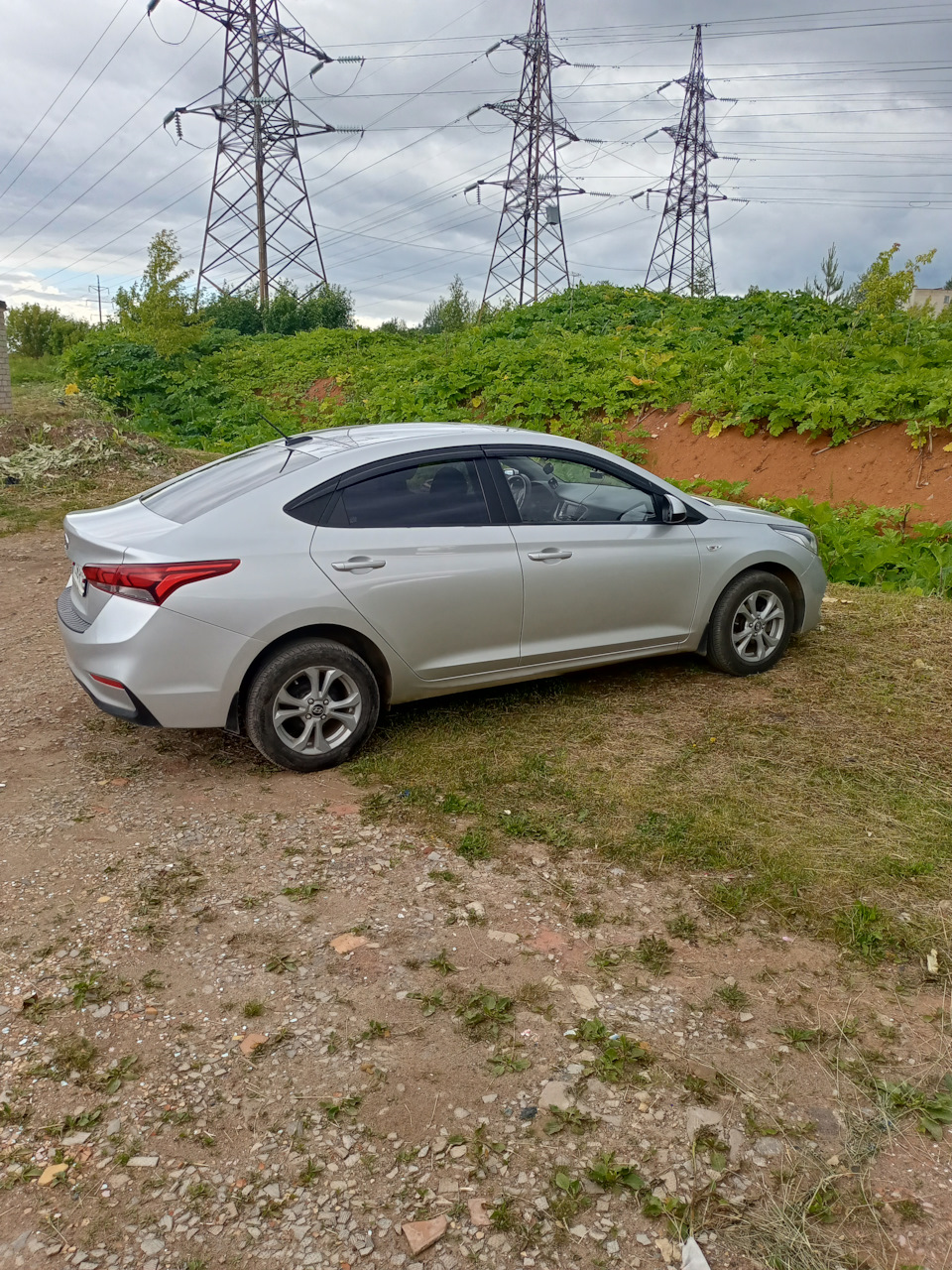 очередная поездка на родину в Нижегородскую область — Hyundai Solaris (2G),  1,4 л, 2018 года | просто так | DRIVE2