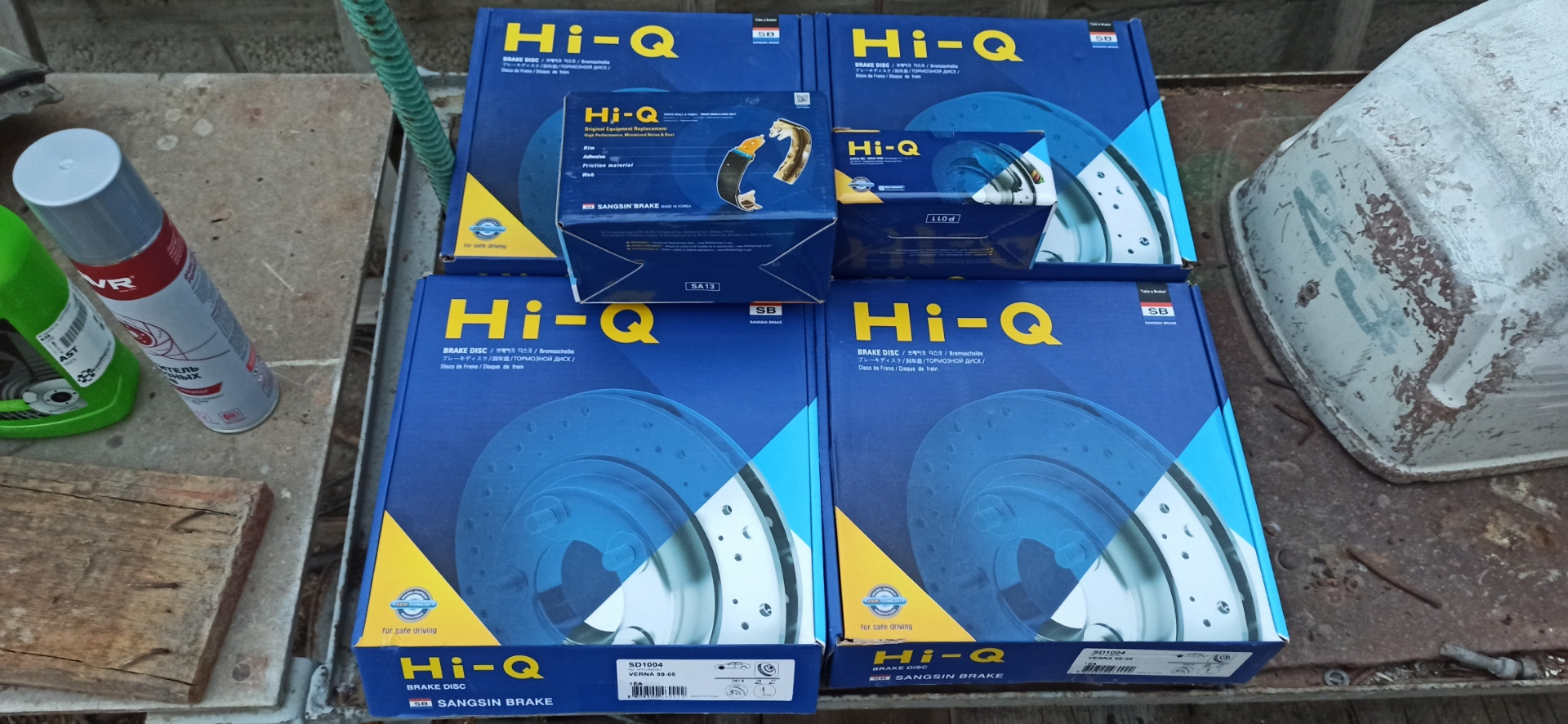 Скрипят задние тормоза — Hyundai Accent (2G), 1,5 л, 2008 года | своими ...