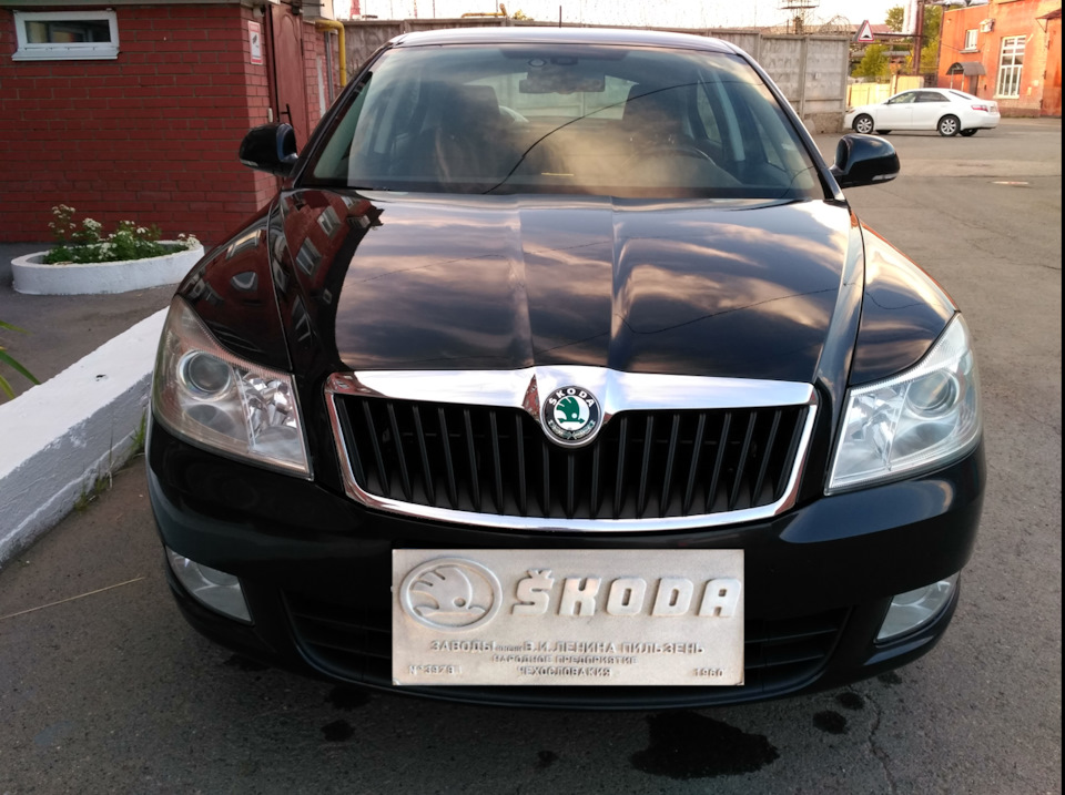 Тормозные диски TRW, износ после 18 тыс. пробега — Skoda Octavia A5 Mk2 ...
