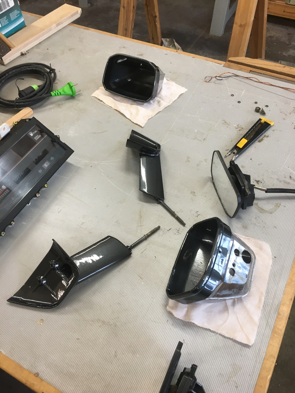 оставляем досушиться лак — Toyota Crown (S120)