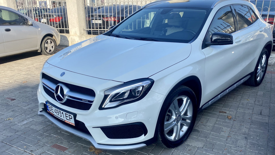 Mercedes-Benz GLA-Class Белёныш 😀