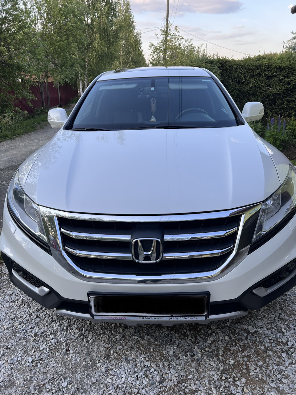 Чистка кузова от битума — Honda Crosstour, 2,4 л, 2014 года | просто так |  DRIVE2