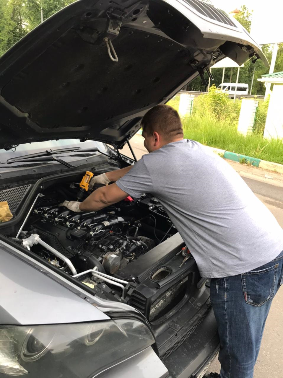 Затих (сломался) стартер BMW X5 E70 — BMW X5 (E70), 3 л, 2007 года ...