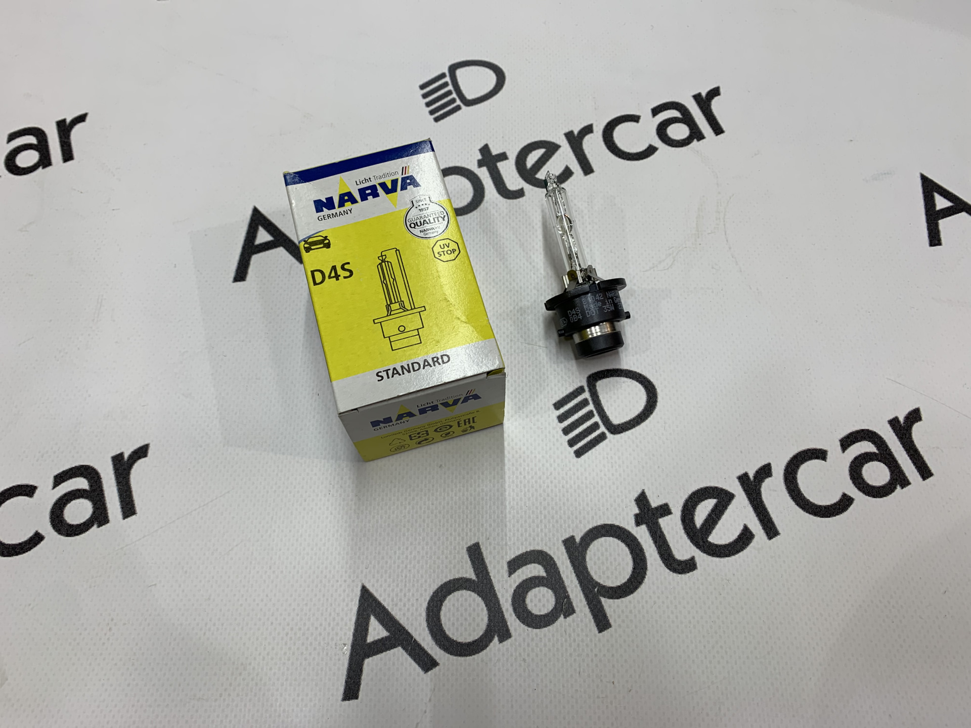 Лампы штатного ксенона NARVA D4S 4300K — Adaptercar на DRIVE2