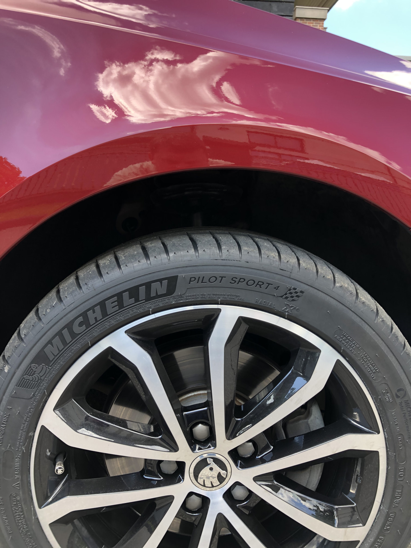 Мишлен Пилот Спорт 4 — Skoda Octavia A7 Mk3, 1,8 л, 2018 года | шины ...