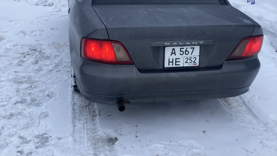 Генератор и стартер. — Mitsubishi Galant (8G), 2,4 л, 2003 года ...