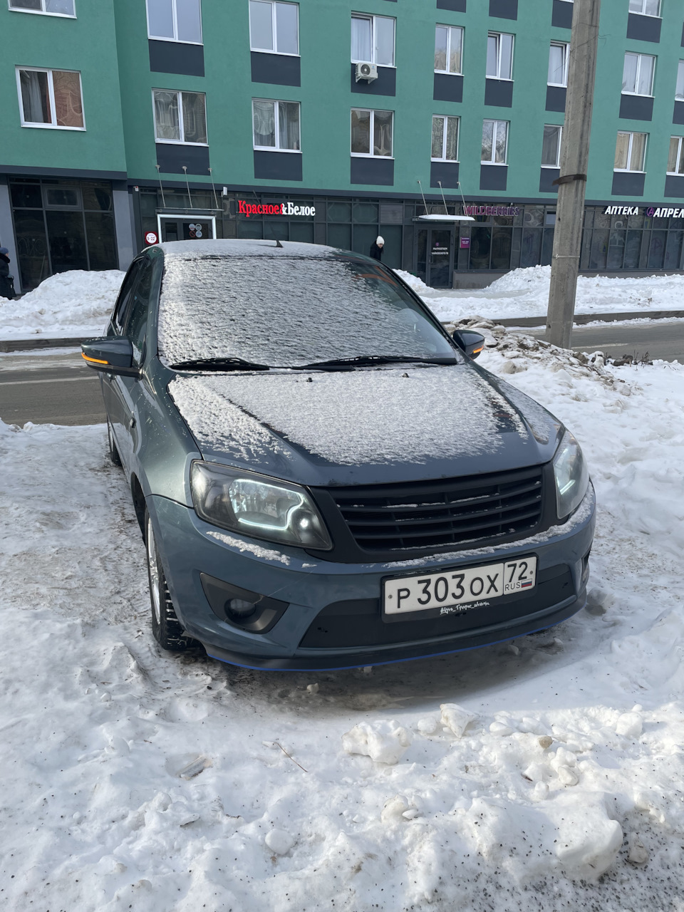 Тонированные повторители плазма — Lada Гранта (1G), 1,6 л, 2015 года ...